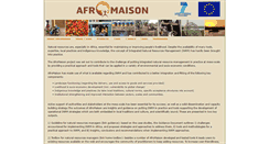 Desktop Screenshot of afromaison.net